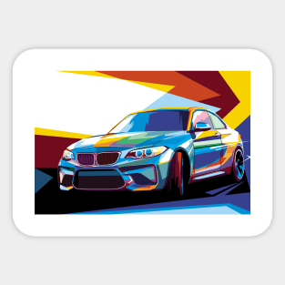 BMW m3 painting Sticker